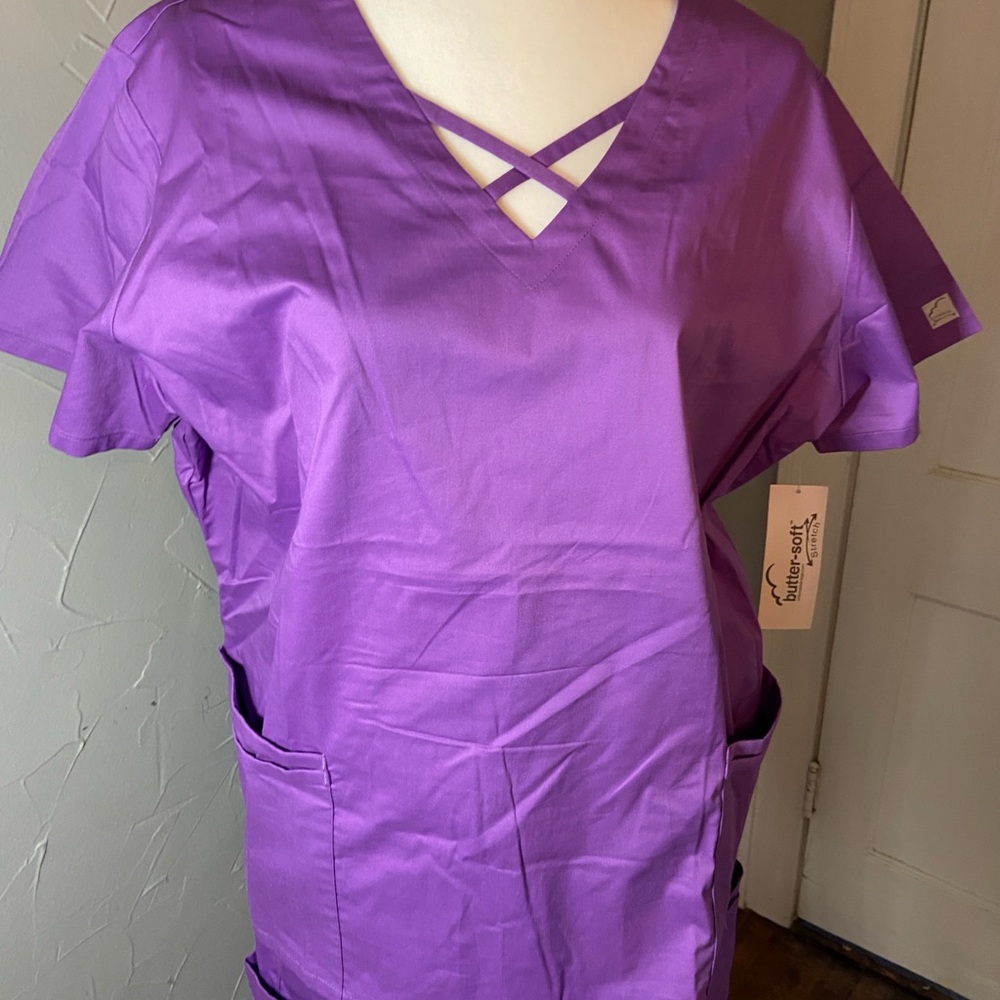 Butter Soft scrubs too and bottoms